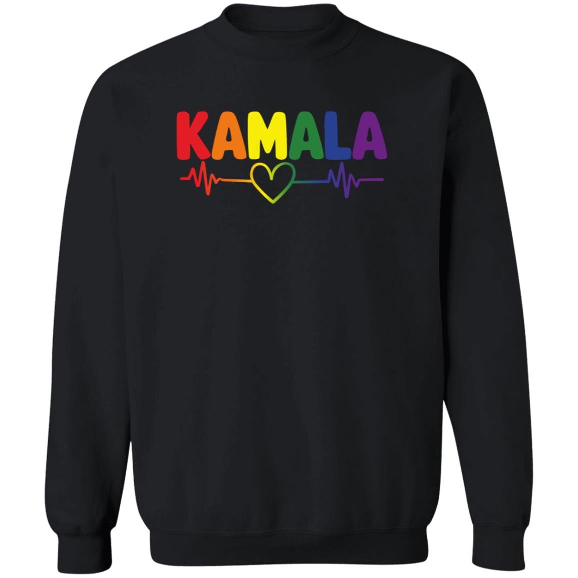 Rainbow Heartbeat Pride Shirt & Hoodie - PrideBooth