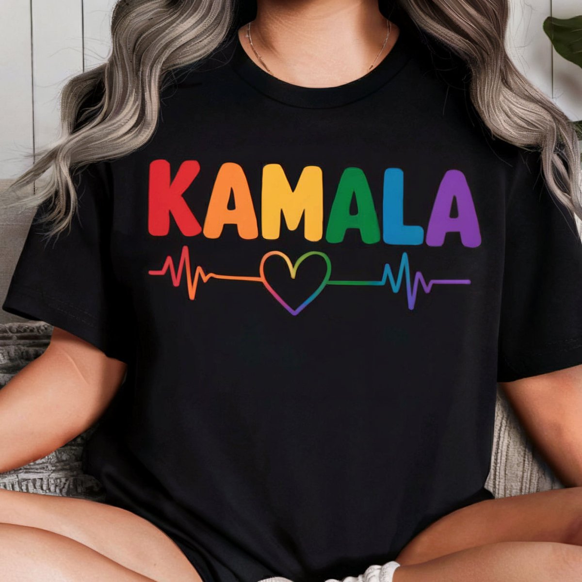 Rainbow Heartbeat Pride Shirt & Hoodie - PrideBooth