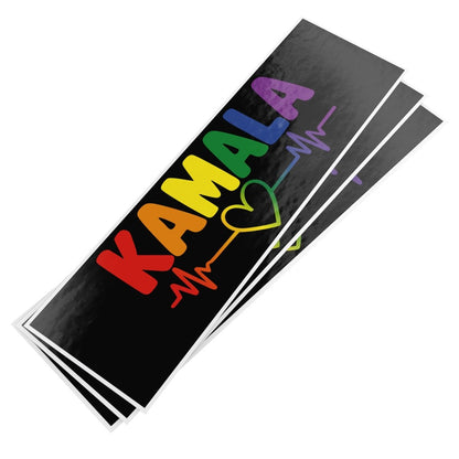 Rainbow Heartbeat Pride Stickers - PrideBooth