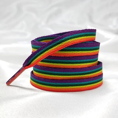 Rainbow Shoelaces 🌈 – Step with Pride - PrideBooth