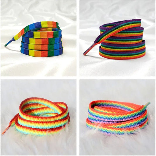 Rainbow Shoelaces 🌈 – Step with Pride - PrideBooth