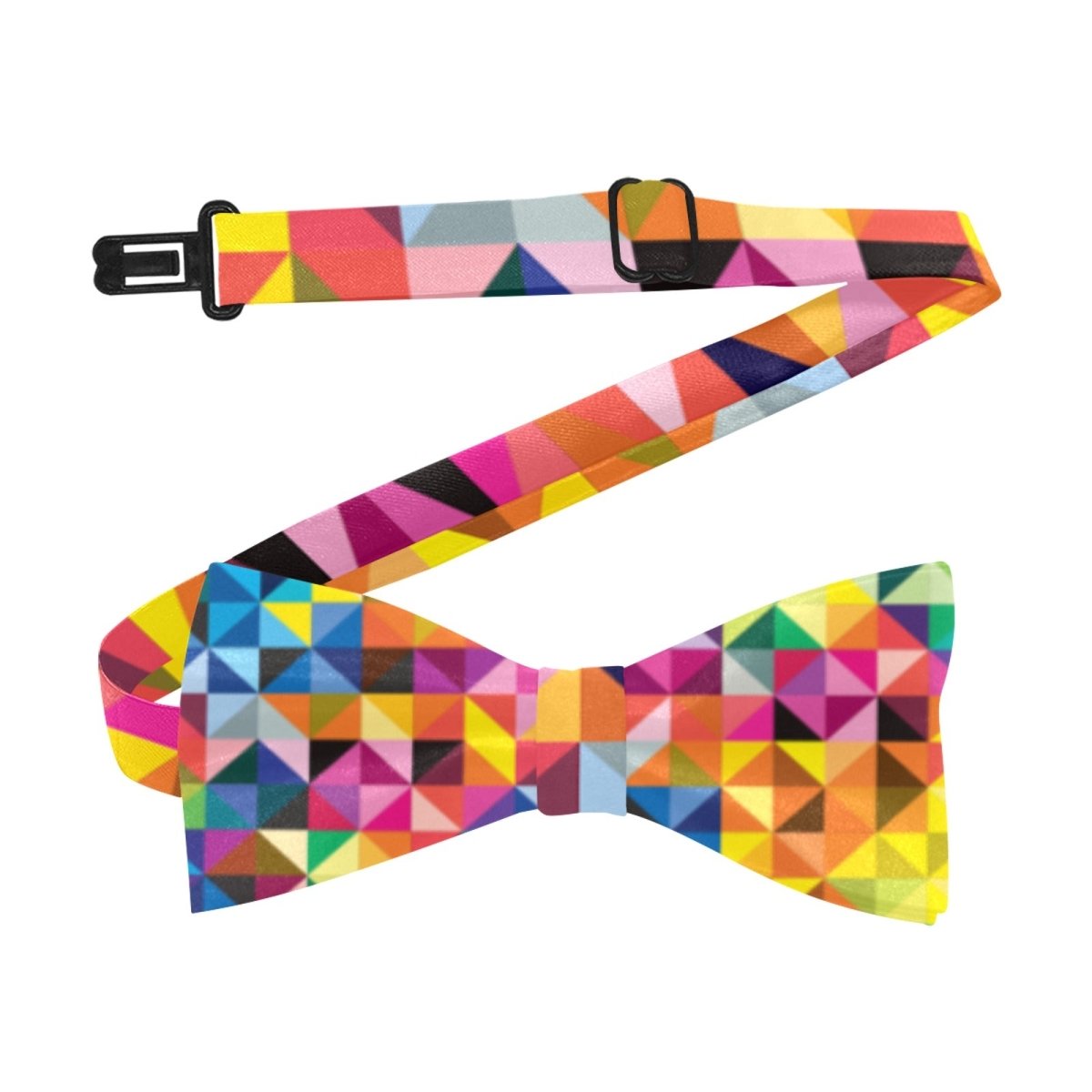 Vibrant Rainbow Bow Tie Custom Bow Tie - PrideBooth