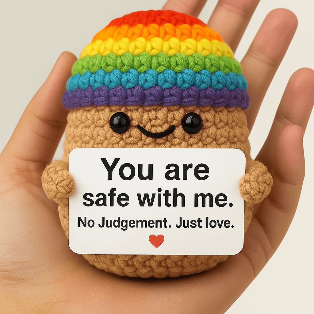 You Are Safe With Me - Pride Support Plush - PrideBooth